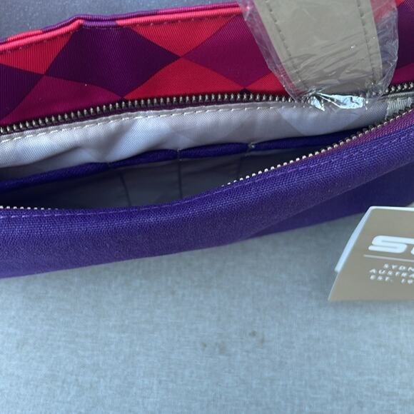 STM purple pink "GRACE" deluxe laptop sleeve bag NEW (fits 13 inch screen) - Picture 8 of 9